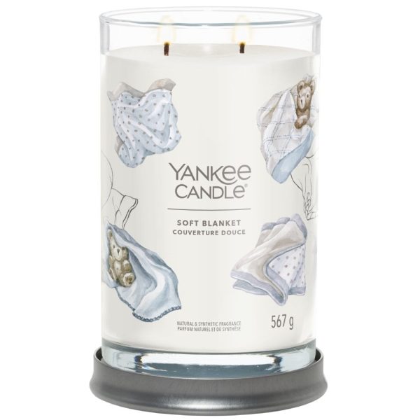 Yankee Candle Soft Blanket Large Signature Tumbler Jar Candle Sale