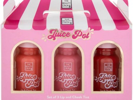 The Beauty Crop Juice Pot Lip & Cheek Tint Set 3 x 10ml on Sale