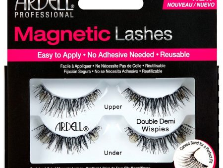 Ardell Professional Magnetic Strip Lashes Double Demi Wispies Black For Cheap