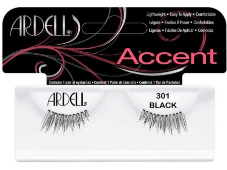 Ardell Professional Accent Strip Lashes 301 Black For Sale