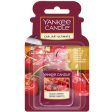 Yankee Candle Black Cherry Ultimate Car Jar Air Freshener For Sale