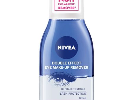 Nivea Double Effect Waterproof Eye Make Up Remover 125ml Sale