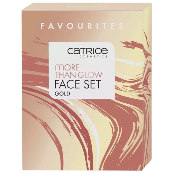 Catrice Cosmetics More Than Glow 3 Piece Face Set Gold For Discount