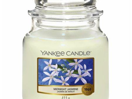 Yankee Candle Midnight Jasmine Medium Jar Candle For Discount