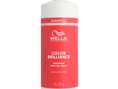 Wella Professionals Invigo Colour Brilliance Vibrant Colour Shampoo Fine Normal Hair 1000ml For Sale