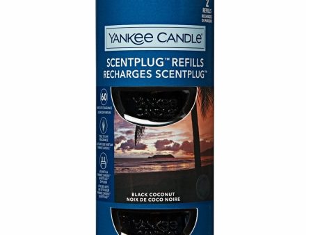 Yankee Candle Scent Plug Refills Black Coconut 2 x 18.5ml Online Hot Sale