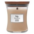 WoodWick Cashmere Medium Hourglass Jar Candle For Discount