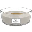 WoodWick Warm Wool Ellipse Jar Candle For Discount