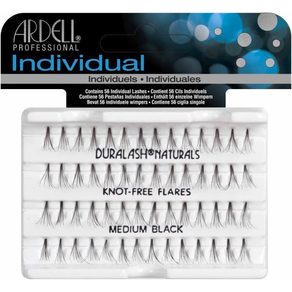 Ardell Professional Duralash Knot-Free Naturals Individual Lashes Medium Black Hot on Sale