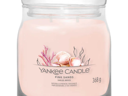 Yankee Candle Pink Sands Medium Signature Jar Candle Fashion