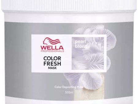 Wella Professionals Colour Fresh Mask Pearl Blonde 500ml Discount