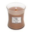 WoodWick Cashmere Medium Hourglass Jar Candle For Discount