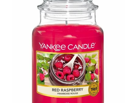 Yankee Candle Red Raspberry Large Jar Candle For Sale