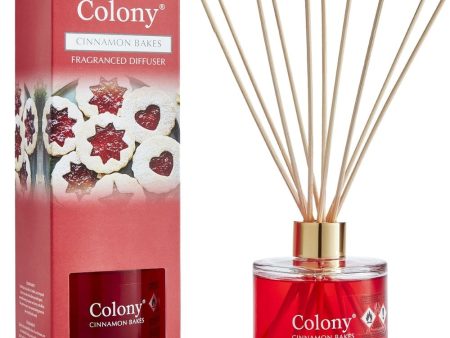 Wax Lyrical Cinnamon Bakes Scented Reed Diffuser 200ml Fashion