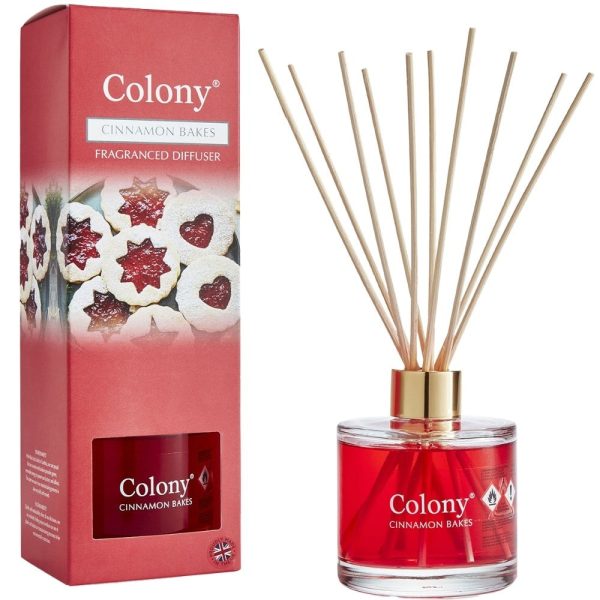 Wax Lyrical Cinnamon Bakes Scented Reed Diffuser 200ml Fashion