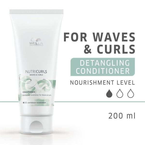 Wella Professionals NutriCurls Detangling Conditioner 200ml Online Hot Sale