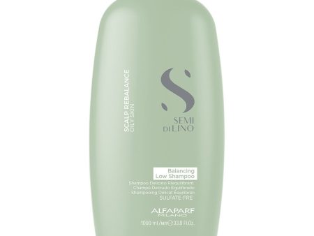 Alfaparf Milano Semi Di Lino Scalp Rebalance Balancing Low Shampoo 1000ml Fashion