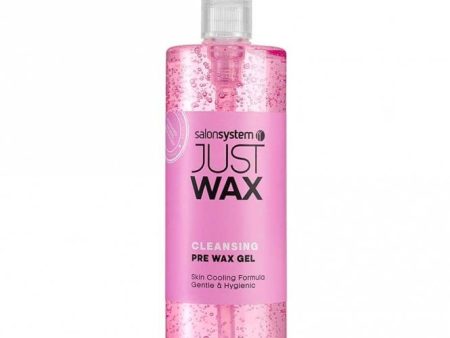 Salon System Just Wax Cleansing Pre-Wax Gel 500ml Cheap