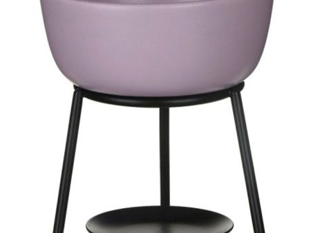 Yankee Candle Pebble Melt Warmer Grey Lilac Hot on Sale