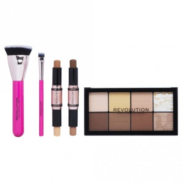 Makeup Revolution All About Contour 5 Piece Gift Set For Cheap