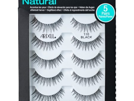 Ardell Professional Multipack Naturals Strip Lashes 110 Black 5 Pairs Sale