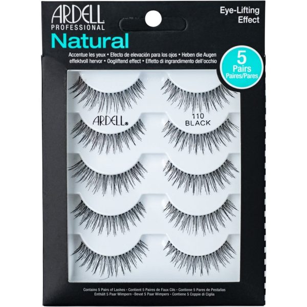 Ardell Professional Multipack Naturals Strip Lashes 110 Black 5 Pairs Sale