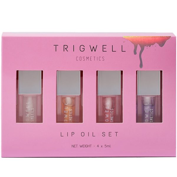 Trigwell Cosmetics Lip Oil Set 4 x 5ml Online Sale