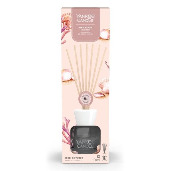 Yankee Candle Signature Reed Diffuser Pink Sands 100ml Online now