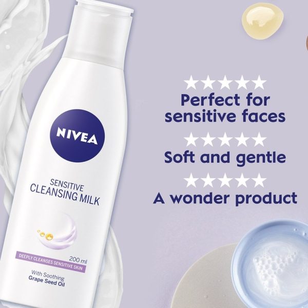 Nivea Sensitive Face Cleansing Milk 200ml Online