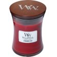 WoodWick Cinnamon Chai Medium Hourglass Jar Candle For Discount