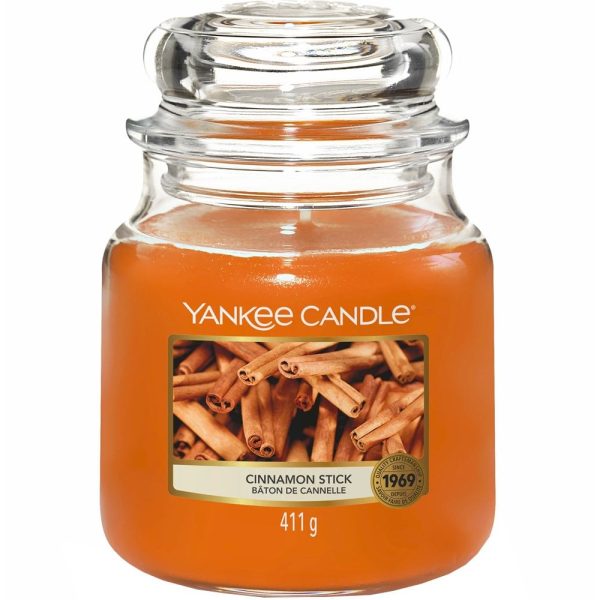 Yankee Candle Cinnamon Stick Medium Jar Candle Hot on Sale