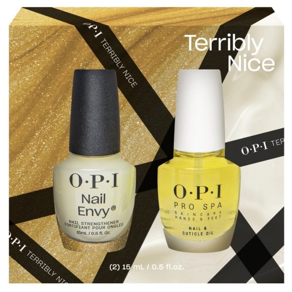 OPI Nail Envy Original Nail Strengthener & Pro Spa Nail & Cuticle Oil Duo Pack 2 x 15ml Sale