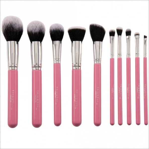 Trigwell Cosmetics 10 Piece Makeup Brush Kit Sale