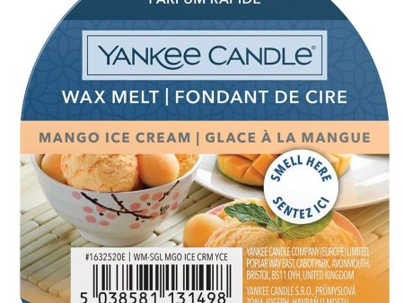 Yankee Candle Mango Ice Cream Wax Melt Online Hot Sale