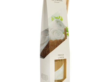 Wax Lyrical Fresh Linen Scented Reed Diffuser 100ml Online Sale