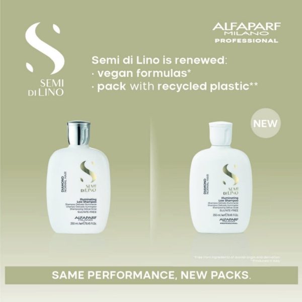 Alfaparf Milano Semi Di Lino Diamond Illuminating Shampoo 250ml Sale