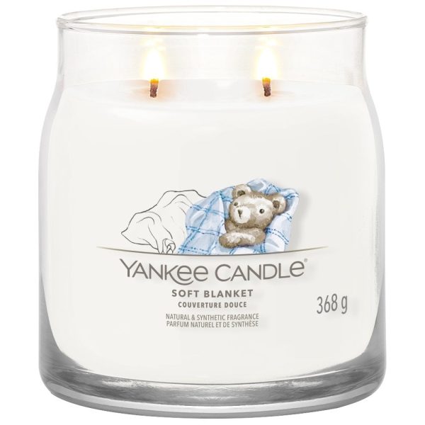 Yankee Candle Soft Blanket Medium Signature Jar Candle For Discount