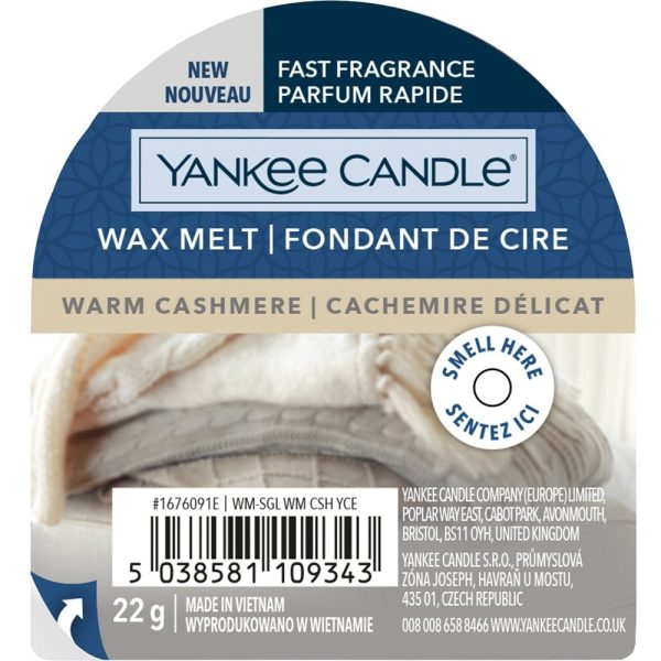 Yankee Candle Warm Cashmere Wax Melt Online