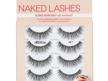 Ardell Professional Multipack Naked Strip Lashes 421 Black 4 Pairs Discount