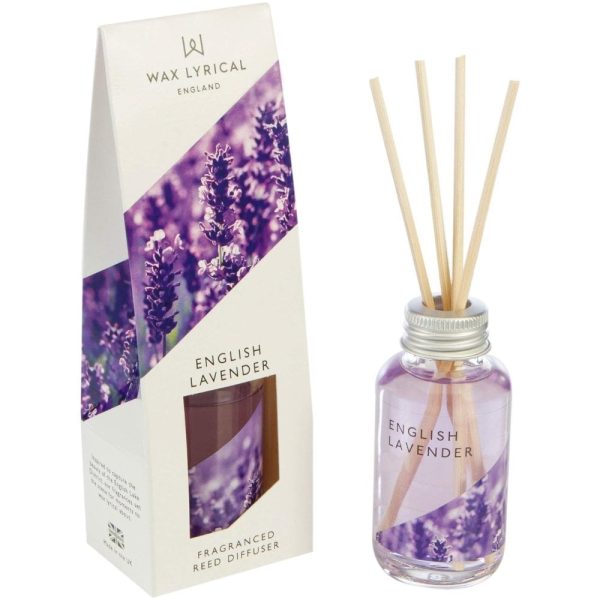 Wax Lyrical English Lavender Scented Reed Diffuser 40ml Cheap