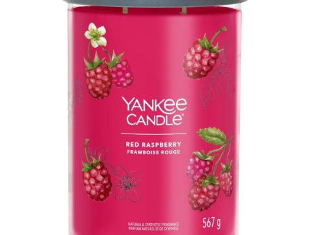 Yankee Candle Red Raspberry Large Signature Tumbler Jar Candle Online Sale