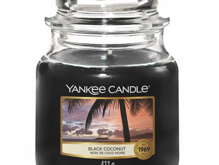 Yankee Candle Black Coconut Medium Jar Candle Online Hot Sale