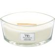 WoodWick Island Coconut Ellipse Jar Candle For Sale