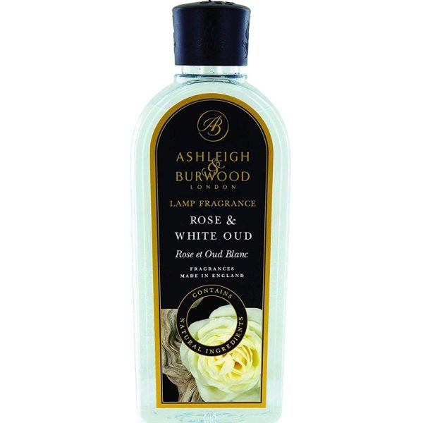 Ashleigh & Burwood Lamp Fragrance Rose & White Oud 500ml Hot on Sale