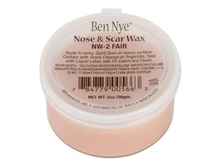 Ben Nye Nose & Scar Wax Fair 71g Fashion