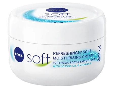 Nivea Refreshingly Soft Moisturising Cream 300ml on Sale