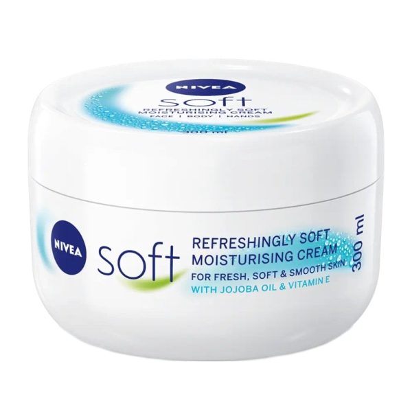 Nivea Refreshingly Soft Moisturising Cream 300ml on Sale