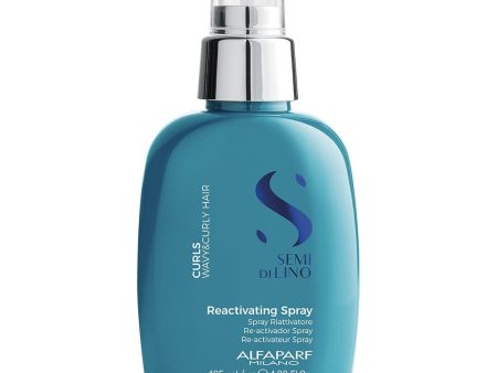 Alfaparf Milano Semi Di Lino Curls Reactivating Spray 125ml Online Sale