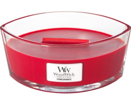 WoodWick Pomegranate Ellipse Jar Candle Discount