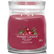 Yankee Candle Black Cherry Medium Signature Jar Candle Fashion